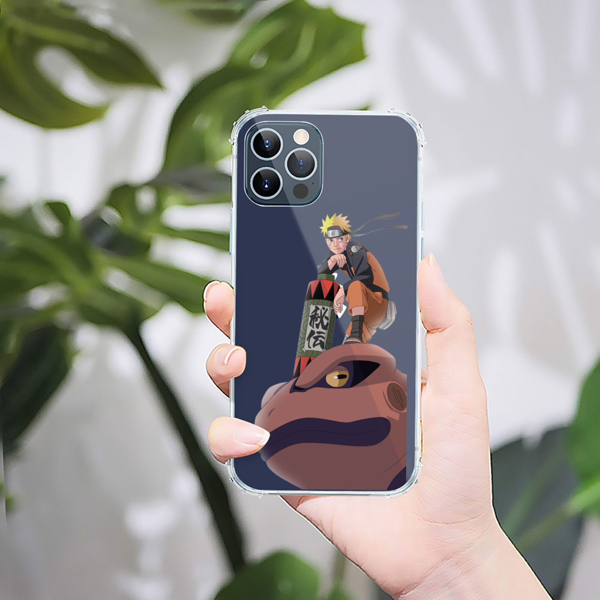 （画像用） NARUTO -ナルト- うずまき ナルト Uzumaki Naruto 【iPhone 12シリーズ対応】透明スマホケース（クリアソフトケース）